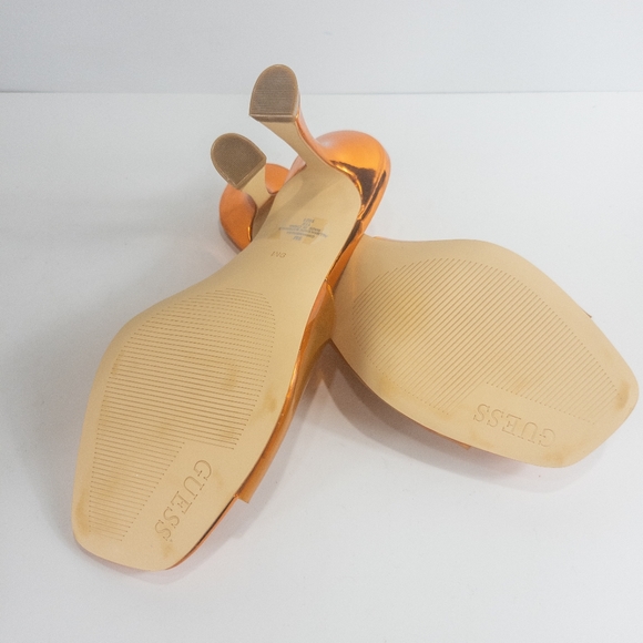 Guess Hambree Fashion Mules Clear Sunset -9 - Picture 8 of 9